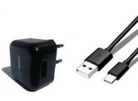 Passion4 1021 One USB Wall Charger 5V 1A With Micro USB Cable,Black