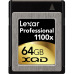 LEXAR 64GB PRO 1100X SPEED