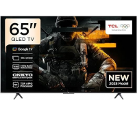 TCL Smart Frameless QLED TV 65 inch built-in receiver, 4K, 144 Freequency- for gaming