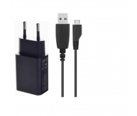 Passion4 1025 One USB Wall Charger 5V 2.4A With Micro USB Cable,Black